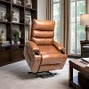KTMBDW PU Leather Electric Power Lift Chair, Recliner Massage Chair, 8 point Vibration Massage and Lumber Heat, Cupholders - 4 of 4