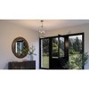 Urban Ambiance Luxury Modern Farmhouse Chandelier 23''H x 15''W,  Brushed Nickel Finish,  Armidale Collection, UHP3973 - 2 of 4