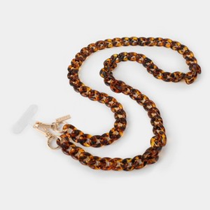 Crossbody Phone Strap - heyday™ Tortoise Resin Link Chain : Target