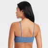 Women's Eyelet Lace Lightly Lined Bandeau Bralette - Auden™ - 2 of 4