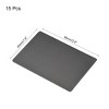 Unique Bargains DIY Laser Printing Office Engraving Blank Metal Cards 15 Pcs - 2 of 4