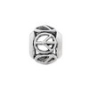 Black Bow Jewelry Antiqued Sterling Silver Peace Sign Bead Charm - 2 of 4