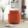 CAVINAS 360 Degree Accent Swivel Chair with Soft Adjustable Backrest Comfy Chair Lounge Chair for Living Room - 4 of 4