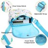 Girls Cute Pinapple Crossbody Purse Messenger Shoulder Bags with Adjustable Straps For Kids - 3 of 4