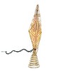Kurt Adler UL 10-Light 8.5" Gold Reflector Star Treetop - 4 of 4