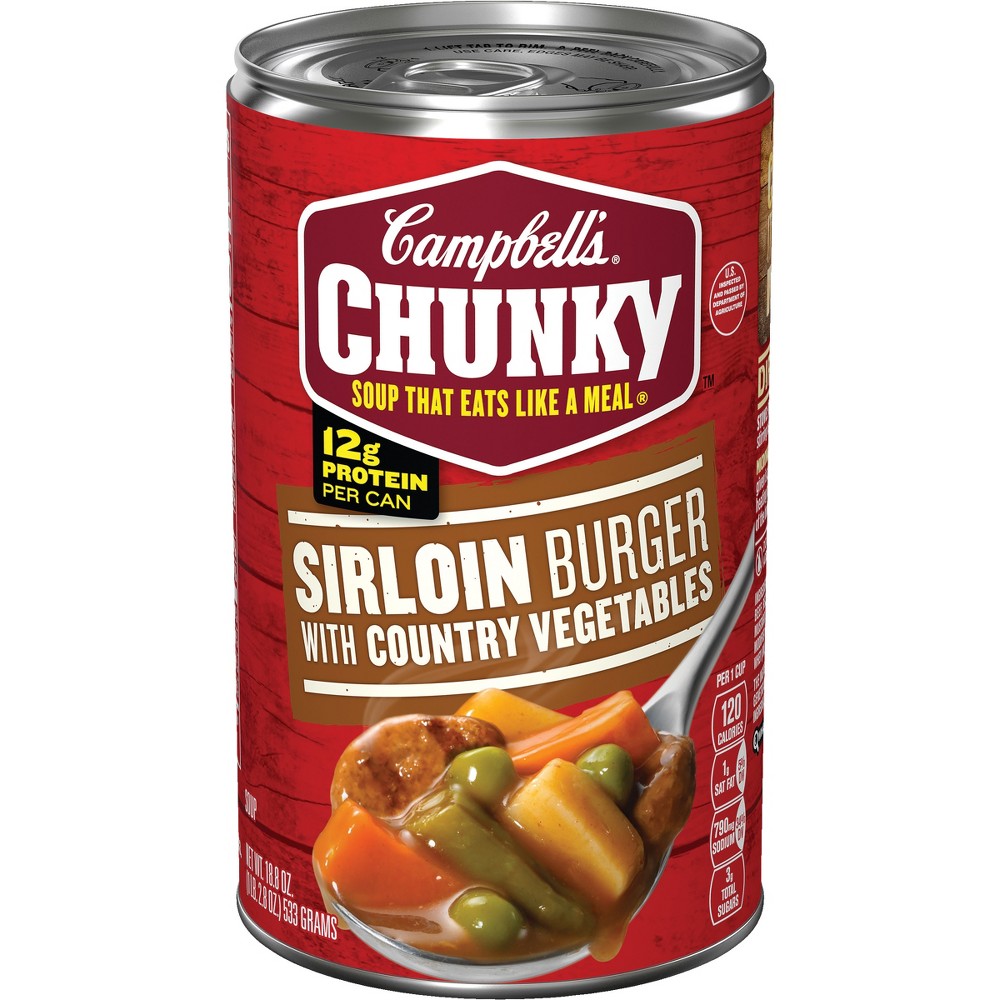 UPC 051000005564 product image for Campbell's Chunky Sirloin Burger Soup 18.8 oz | upcitemdb.com