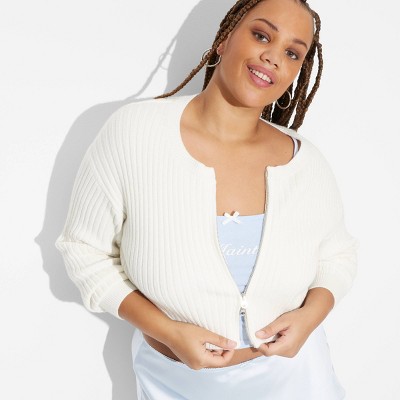 Women's Zip-Front Cardigan - Wild Fable™