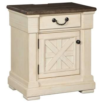 Bolanburg One Drawer Nightstand Antique White - Signature Design by Ashley