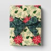 45' Christmas Fabric Ribbon Green and White Plaid - Wondershop™ - 2 of 3