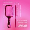 UNbrush Hair Brush Holiday Gift Set - Cranberry Chrome - 2pk - 4 of 4