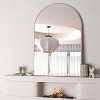 MAYEERTY Metal Framed Arched Bathroom Mirror for Wall - 2 of 4