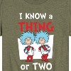 Boys' - Dr. Seuss - I Know A Thing Or Two School Short Sleeve Graphic T-Shirt - 2 of 4