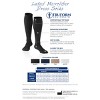 Truform Women's 15-20 mmHg Medical Compression Socks, Moderate Support Soft Stretch Comfort Microfiber, Knee High, Closed Toe - 2 of 4