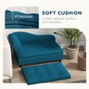 Sapphtopaz Modern Luxury Dog Bed with 3" Foam Soft Cushion Small Pet Bed with Hidden Storage & Arched Armrest Dog Supplies for Small Dogs - 2 of 4