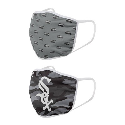 MLB Chicago White Sox Clutch Printed Face Cover Set - 2pk