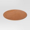 Faux Leather Decorative Charger Blue - Threshold™