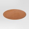 Faux Leather Decorative Charger - Threshold™ - image 3 of 4