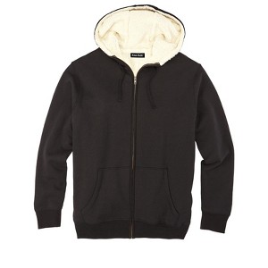 KingSize High Pile Fleece-Lined Fleece Zip Hoodie - 1 of 4