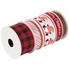 Northlight Set of 5 Santa Gnome Matching Themed Craft Christmas Ribbons 1.5" x 3 Yards - 3 of 4