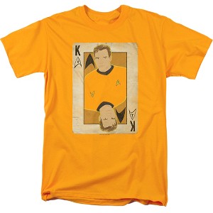 Star Trek Tos King Adult T-Shirt Gold - 1 of 4