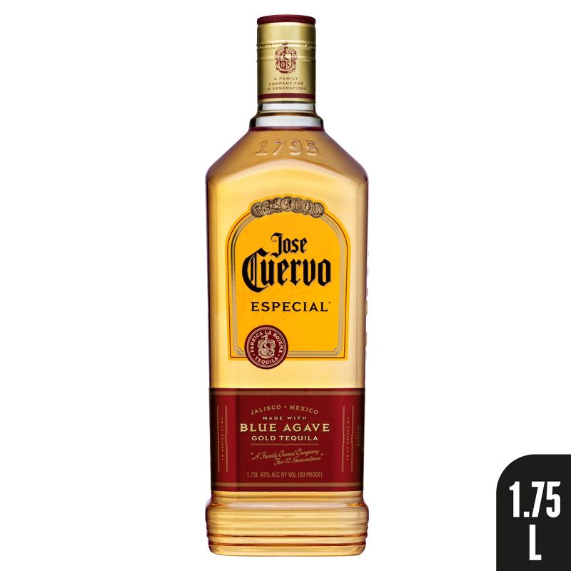 Jose Cuervo Especial Gold Tequila - 1.75L Bottle, 3 of 8