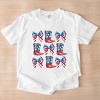 Simply Sage Market Patriotic Boots Stacked Coquette Garment Dyed Tee - 3 of 4