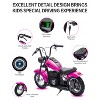 Jojoka 24V Electric Dirt Bike for Kids & Teens, 250W Motor, Two-Speed Motorcycle, Leather Seat - 3 of 4