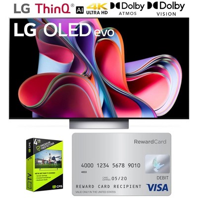 LG OLED evo G3 83 Inch 4K Smart TV (2023) with 4-Year Warranty and $400 Gift Card