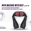 YEVYO Neck and Shoulder Massager with Heat for Neck, Back, Shoulder, Foot, Body - Black - 4 of 4