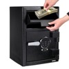 1.9/2.5/3.5 Cu Ft Heavy Duty Drop Safe for Business With Digital Keypad, Depository for Money With Drop Slot, Office Box,for Money and Mail - 2 of 4