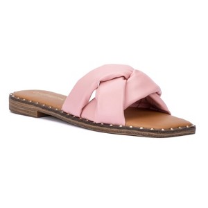Olivia Miller Women's Selysette Criss-Cross Sandal - 1 of 4