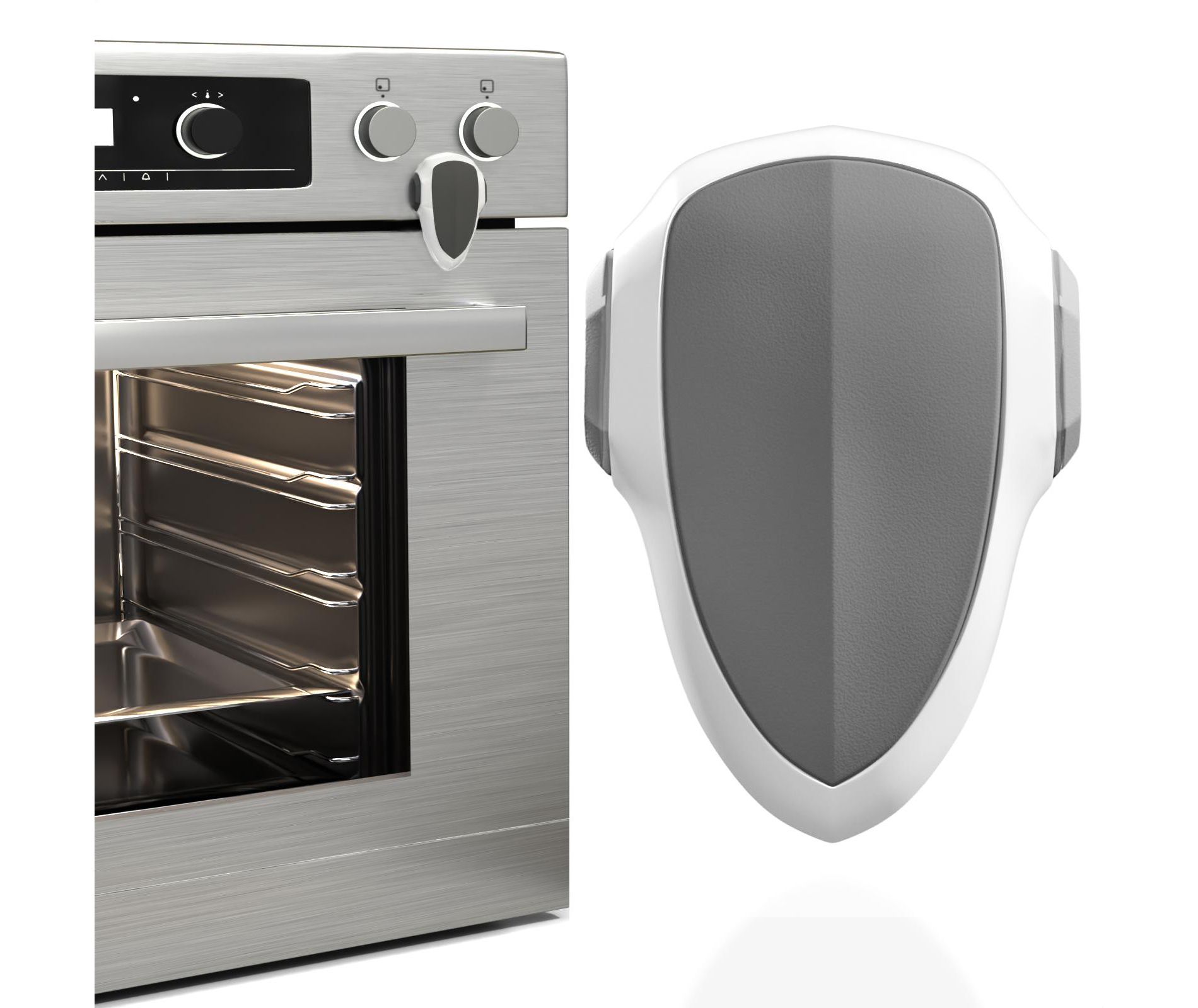 Baby Proof Me | Oven & Appliance Safety Lock - White
