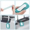 Unique Bargains Silicone Lightweight Identifier Card Luggage Tags 2 Pcs - 4 of 4