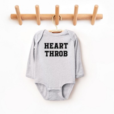 The Juniper Shop Heart Throb Baby Long Sleeve Bodysuit