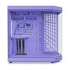 HYTE Y70 Mid-Tower ATX Gaming PC Desktop Case - Tempered Glass - Dual Chamber - High Airflow - Riser Cable - Taro Milk (Purple) - 2 of 4