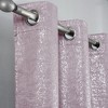 2pc Dainty Home Artistic 100% Blackout Grommet Curtain Panel Pair with 3D Lurex Texture - 2 of 4