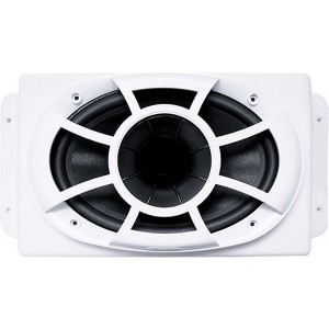 Wet Sounds REV 6x9-SM-W REV Series 6x9 HLCD w/ Surface Mountable Roto-mold Enclosure & Grille - White (pair) - 1 of 3