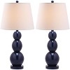 Jayne 3 Sphere Table Lamp (Set of 2) - 26.5" Height - LIT4089 - Safavieh - 3 of 4