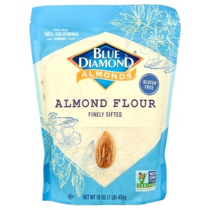 Blue Diamond Almond Flour, Finely Sifted, 16 oz (454 g) - 1 of 2