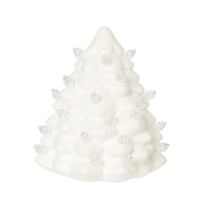 Gallerie II White Christmas Tree Plug In Night Light w/ Switch - 1 of 1