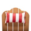 Anybear Red Painted Seat Cushions - 2 of 4