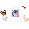 The Juniper Shop SmileyWorld Patriotic Checkered Lightning Toddler Tank - 3 of 4