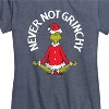 Women's - Dr. Seuss - The Grinch Never Not Grinchy Short Sleeve Graphic T-Shirt - 2 of 4