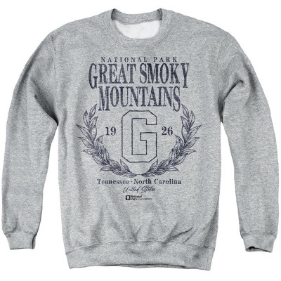 Men's Great Smoky Mountains National Park Laurel Wreath Crewneck Sweatshirt