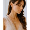 Molenia Heart Pearl Necklace For Women: 925 Sterling Silver Heart Pendant Convertible Two-Way Wear Design Jewelry Gifts for Mom Wife Girlfriend - 2 of 4