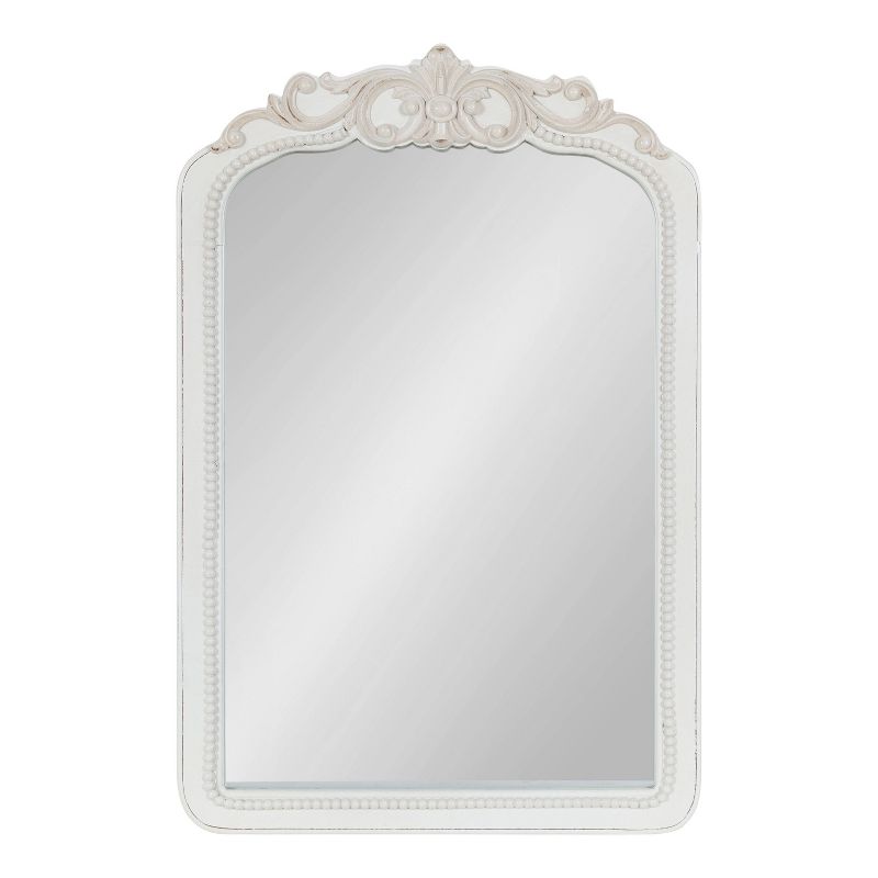 Kate & Laurel All Things Decor Jenelle Framed Wall Mirror White, 2 of 10