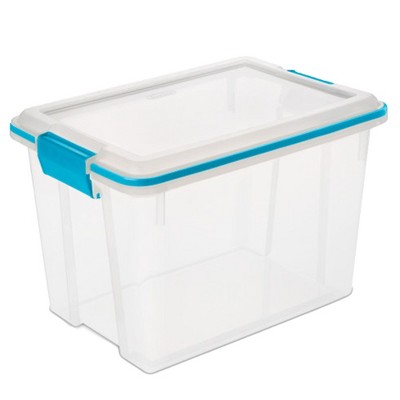 Sterilite Multipurpose Clear Plastic Storage Container Box