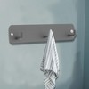Unique Bargains Coat Hooks Wall Mount with Coat Hooks for Entryway Bathrooms - 2 of 4