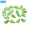 Unique Bargains Glass Craft Embellishments Flat Back Four Claws Teardrop Gems 20 Pcs - 3 of 4