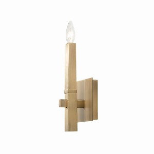 Capital Lighting Blake 1 - Light Wall Light in  Aged Brass - 1 of 4